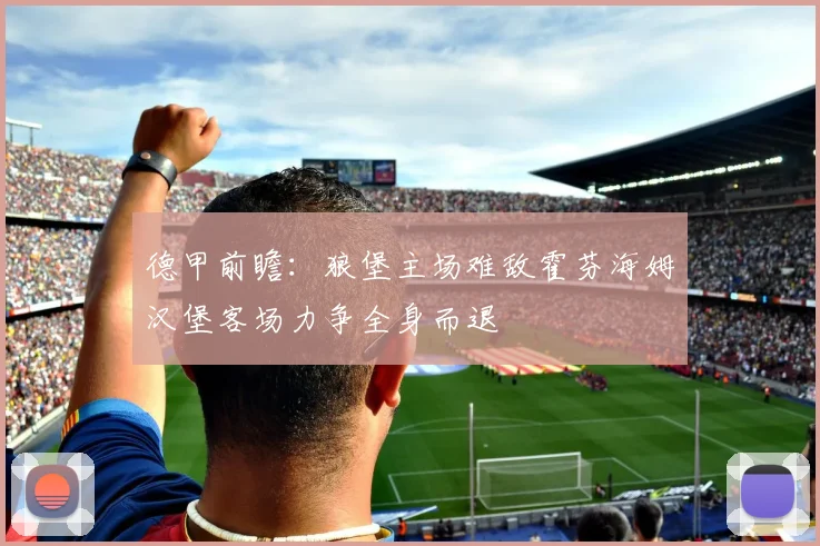 德甲前瞻：狼堡主场难敌霍芬海姆汉堡客场力争全身而退
